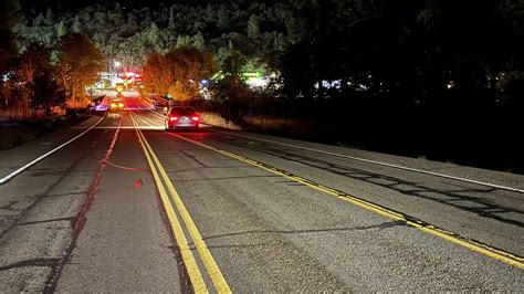 Sheriff Pedestrian Killed In Southern Oregon Crash Driver Taken Into