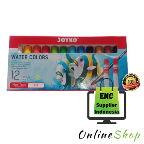 Joyko Warna Acrylic Colors Warna Cat Akrilik Joyko Per Set