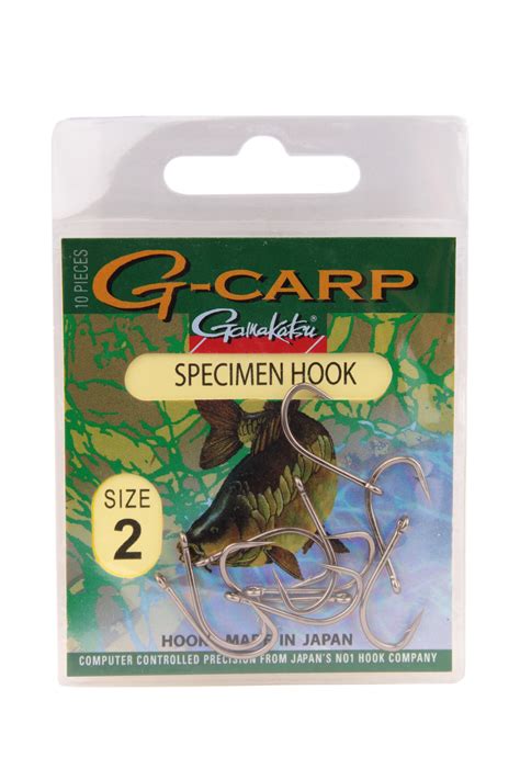 Крючок Gamakatsu G-Carp Specimen Hook №2 уп.10шт купить в интернет ...