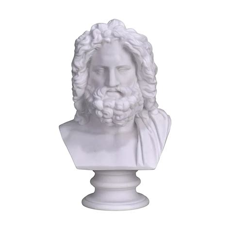 Zeus Head Statue