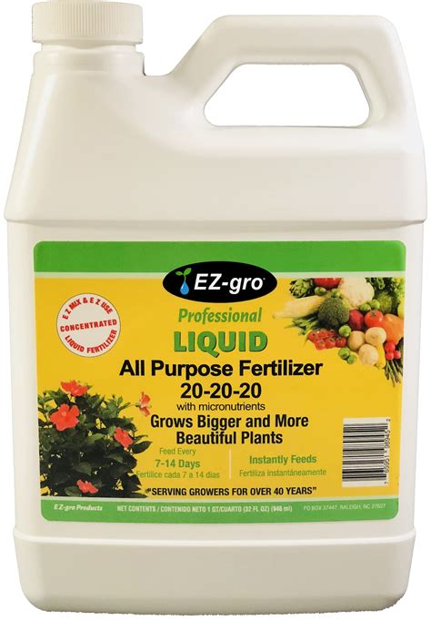 Buy 20 20 20 Fertilizer All Purpose Liquid Food Lawn Flower