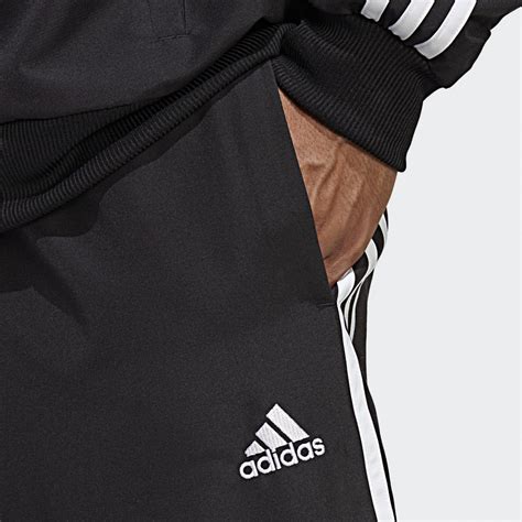 Adidas Stripes Woven Men S Track Suit Black Ic