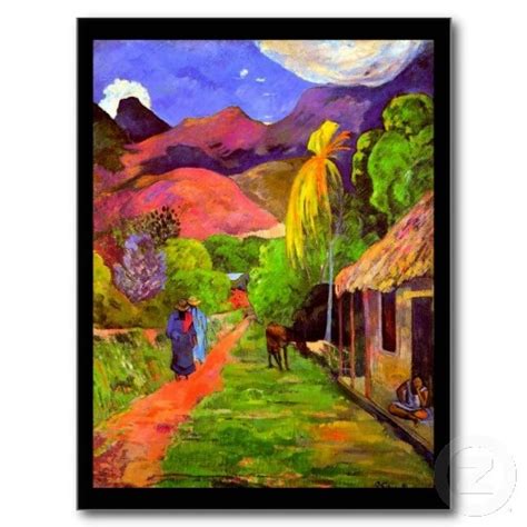 Postcard Classicvintage Paul Gauguin 4 Postcard Zazzle Paul