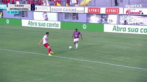 V Deo Caxias X Internacional Melhores Momentos Do Tempo Futebol