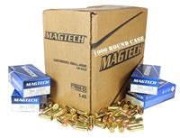 Magtech Bulk Ammo 1000 Rounds 115GR 9mm Element Armament