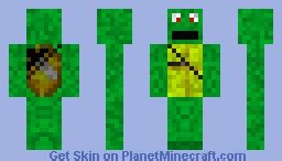 Ninja Turtle Minecraft Skin