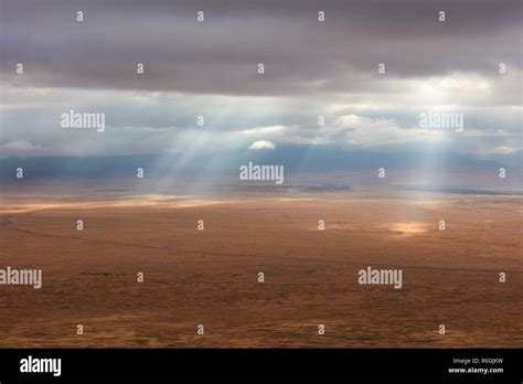 Ngorongoro crater aerial hi-res stock photography and images - Alamy