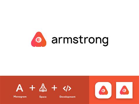 Armstrong: Logo Design by John Grigg on Dribbble