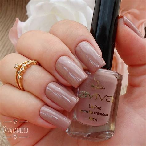 Tons De Esmalte Nude Que Est O Fazendo Sucesso Veja