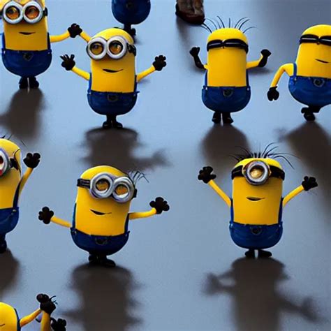 Minions Clapping Their Hands In Applause Stable Diffusion