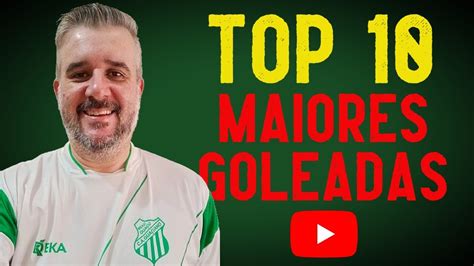 Top 10 Maiores Goleadas YouTube