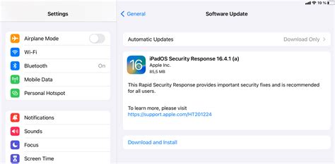 Managing Rapid Security Response On Apple Devices