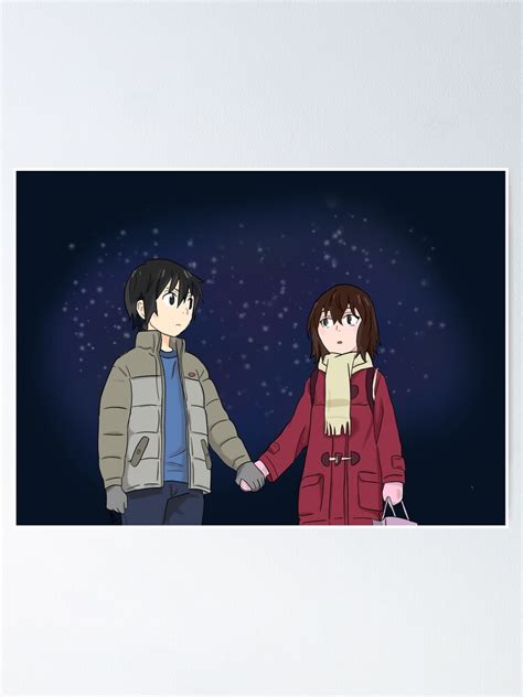 Erased Kayo And Satoru Poster For Sale By Artsansborders Redbubble