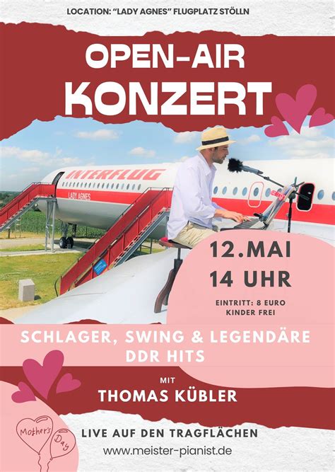 Konzert am Muttertag über den Wolken Thomas Kübler live auf den