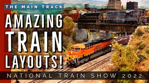 Amazing Model Railroad Layouts And Tons Of Trains National Train Show