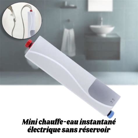 W V Chauffe Eau Lectrique Sans R Servoir Blanc Lectrique Avec