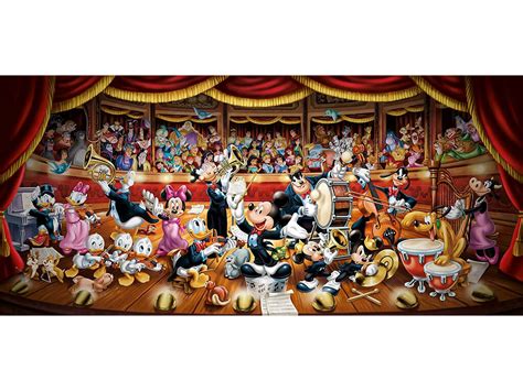 Puzzle 13200 Orchestra Disney Clementoni 38010 Juguetilandia