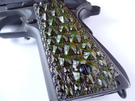 1911 Gator Grips In Lignum Vitae House Of Grips