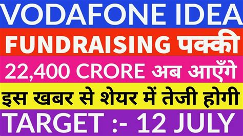 Vodafone Idea Share Latest News Vodafone Idea Share Target Vodafone