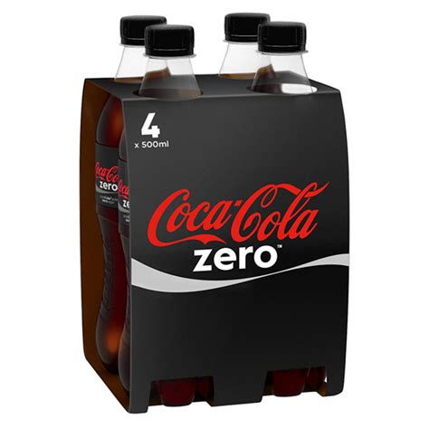 Coca Cola Zero 4 X 500ml Multipacks Iceland Foods