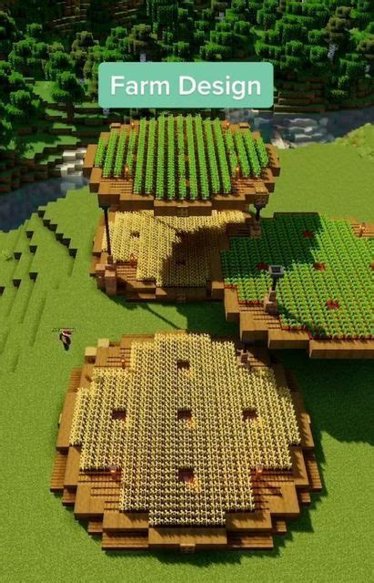 Minecraft Best Builds On Instagram Cool Farm Design Comment Below💬 Via Fortressgames 👉follow