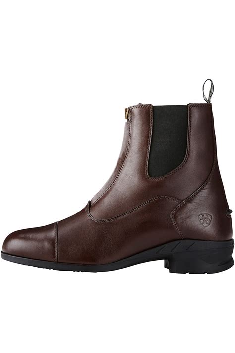 Ariat Heritage Iv Zip Short Riding Boots Light Brown The Drillshed