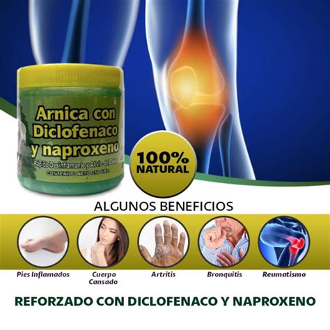 Arnica Reforzada Con Diclofenaco Y Naproxeno 120