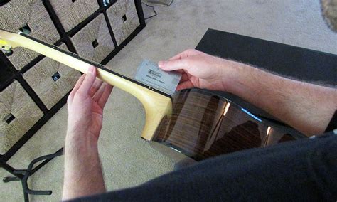 How To Lower The String Height On An Acoustic Guitar Mozart Project