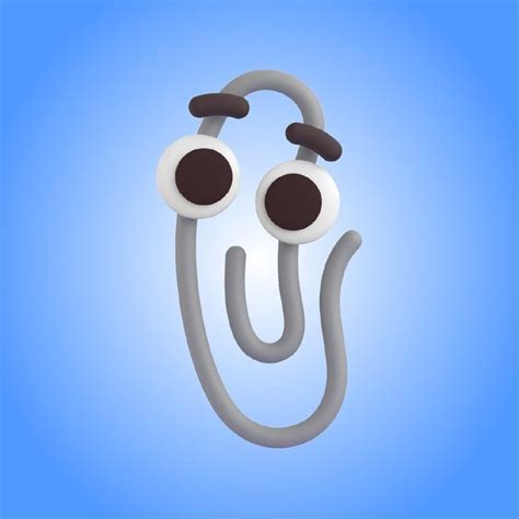 Clippy 2021 / Microsoft 365 Paperclip Emoji by jsada.xyz | Download ...