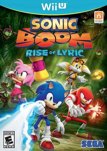 MORE NEWS GUYS D Sonic Boom Rise Of Lyric Nintendo Wii U Box Art