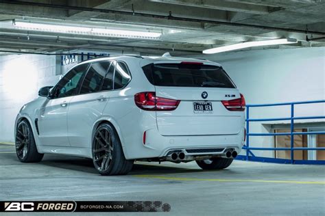 Bmw X5 F15 White Bc Forged Hca162s Wheel Front