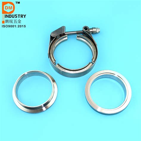 Stainless Steel Quick Release V Band Turbo Clamp With Male And Female