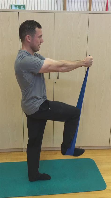 Runningphysio On Twitter Nice Theraband Exercise For Strengthening