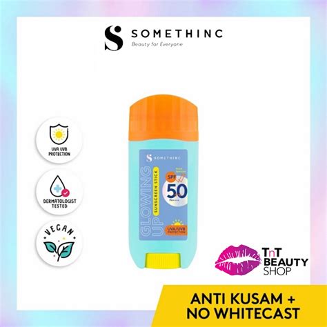 Jual Somethinc Glowing Up Sunscreen Stick Spf Pa Shopee Indonesia