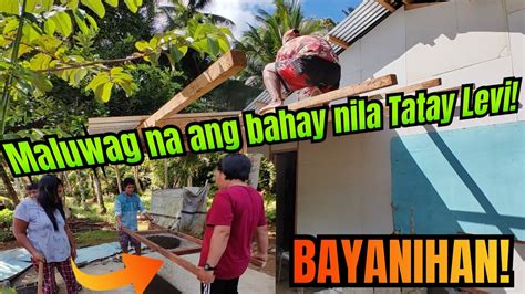 Arangkada Ang Renovation Sa Bahay Ni Tatay Levi Youtube