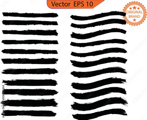 Paint Brushes Eps Clip Art Paint Splatter Paint Stroke Black Ink