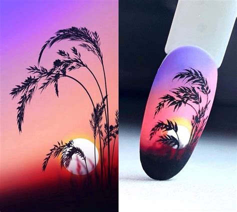 Pin by Екатерина on Ногти | Airbrush nails, Manicure nail designs, Nail ...