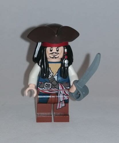 Lego Fluch Der Karibik Jack Sparrow Figur Minifigur Pirat Potc