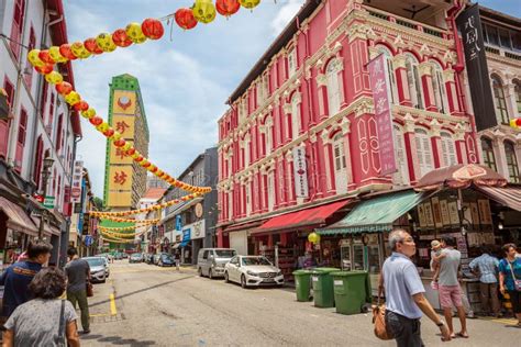 Singapores Chinatown Editorial Image Image Of Asia 172664070