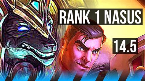 Nasus Vs Jayce Mid Rank Nasus Games Na Challenger