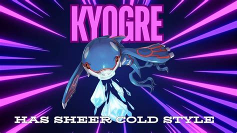 KYOGRE HAS A CHILLING PRESENCE IN SCARLET VIOLET VGC Regulation G