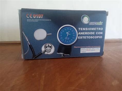 Comprar Tensiometro Aneroide Con Estetoscopio Euromix