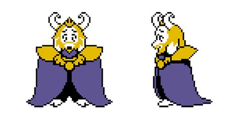 Undertale Asgore Dreemurr Pixel Cursor - Sweezy Custom Cursors