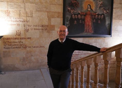 El Catedr Tico De Teolog A De La Upsa Santiago Guijarro Interviene En