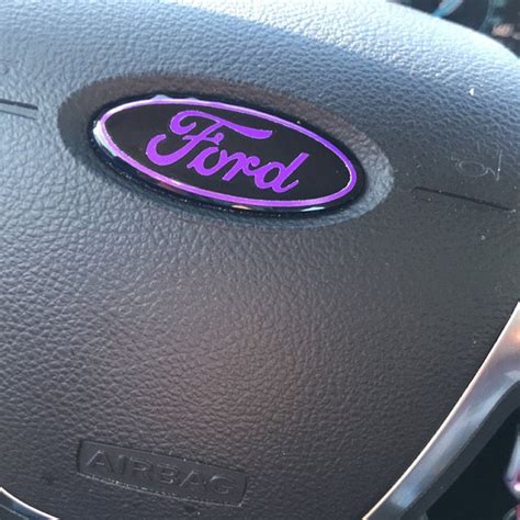 Ford Steering Wheel Airbag Logo Emblem Overlay Decal Many Colors