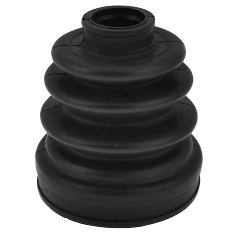 UXCELL Replacement Black Rubber Inner Axle Cv Joint Boot Dust Cover