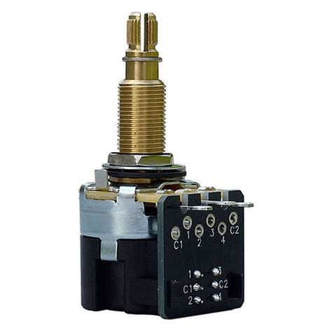 Cts K Long Shaft Dpdt Push Pull Potentiometer