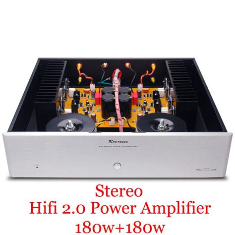 BREEZE Audio 2 Channel Stereo Power Amplifier Hifi Sound Amplifier