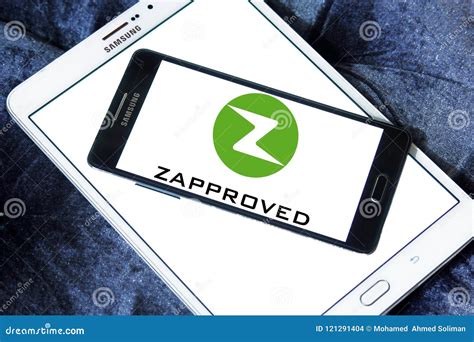 Logo De Fournisseur De Logiciel De Zapproved Image Stock éditorial