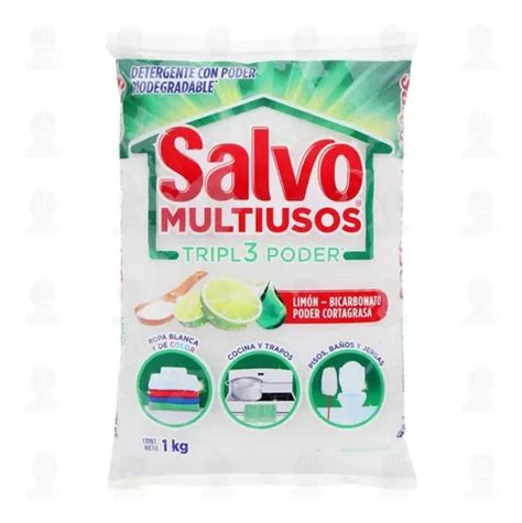 Detergente Salvo De 10 Kg Bolsa Triple Poder Polvo Envío gratis